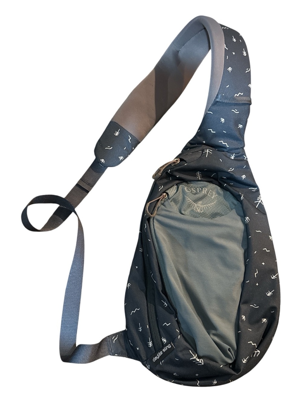 Osprey Grey Tree Patterned Daylight Sling Bag - Limited Edition